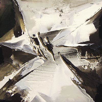 Gabriele Poli, "Paesaggio con figure", 2005